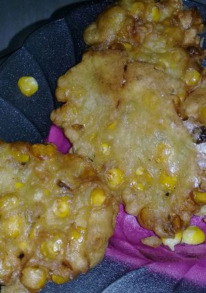 Foto resep Perkedel jagung manis