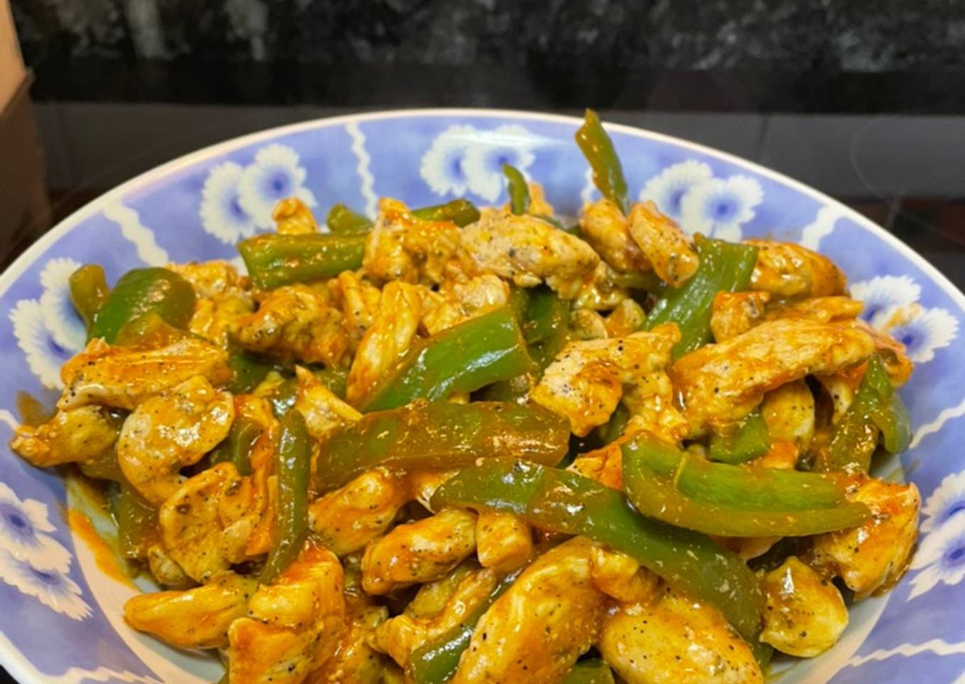 Fajitas de pollo