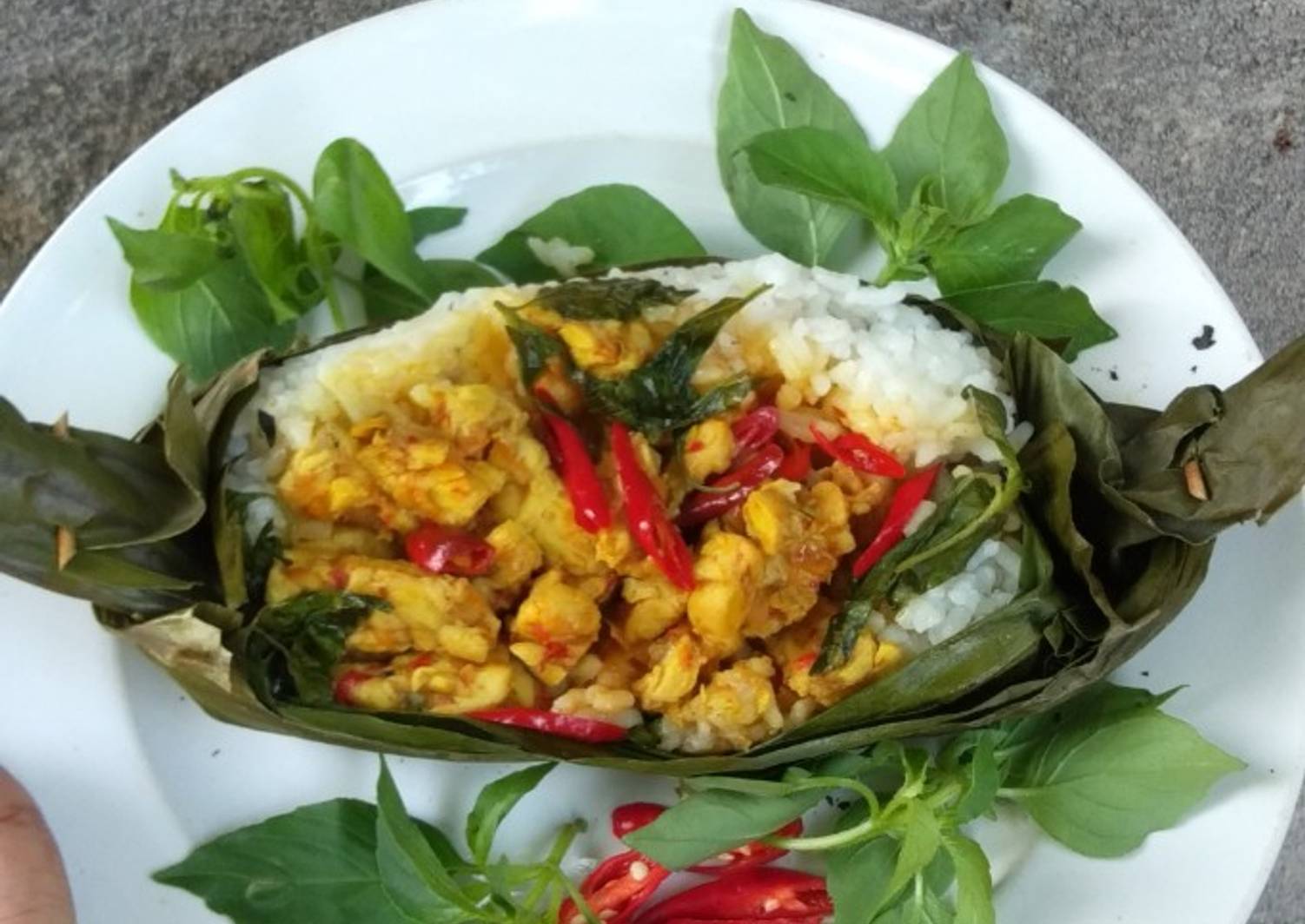 Resep Nasi Bakar Tempe Oleh Rindu Mulyani Cahyaningsih Cookpad