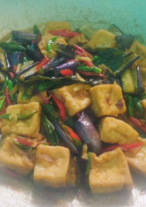Foto resep Tumis Tahu Terong