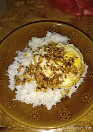 Foto resep Nasi telor ceplok pontianak