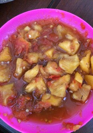 Foto resep Sambal Nanas Palembang