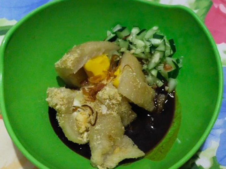 Langkah Mudah untuk Menyiapkan Resep  Pempek Dos isi telur yang Menggugah Selera, Bikin Ketagihan