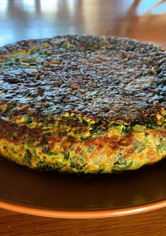 Una foto de Tortilla de Acelga