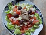 Salade de crudités au thon 🥗🐟