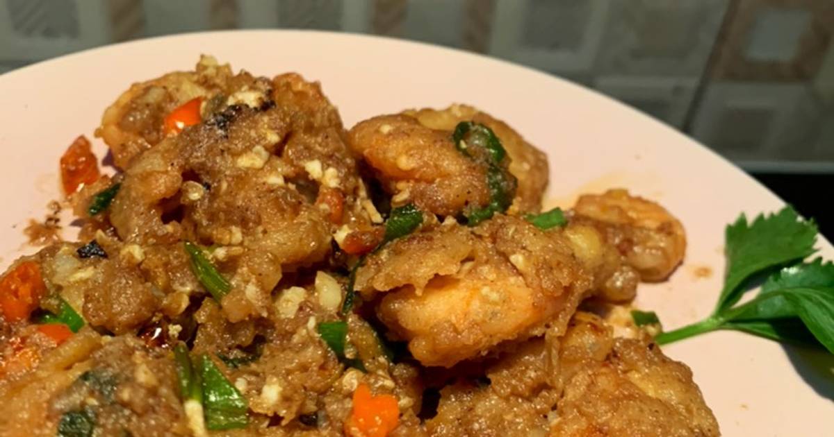 963 resep  udang  telur  asin  enak  dan sederhana Cookpad