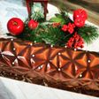 Bûche chocolat mandarine aux quatre épices