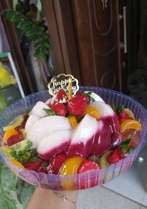 Foto resep Puding Silky Buah