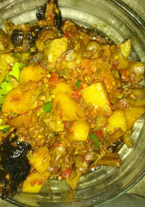 Foto resep Sambal hati ayam saus tiram