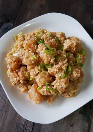 Foto resep Udang Goreng Telur Asin