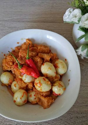 Foto resep Krecek Telur Puyuh