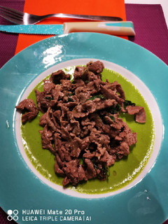 Foto di Straccetti in pesto di rucola