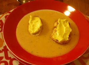Una foto de Crema de pescado ©