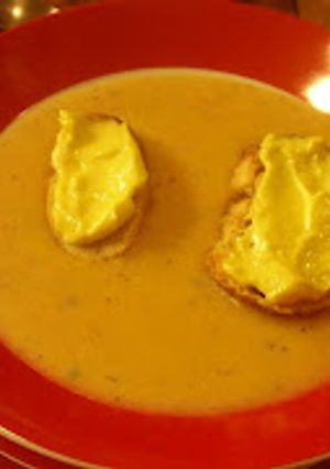 Una foto de Crema de pescado ©