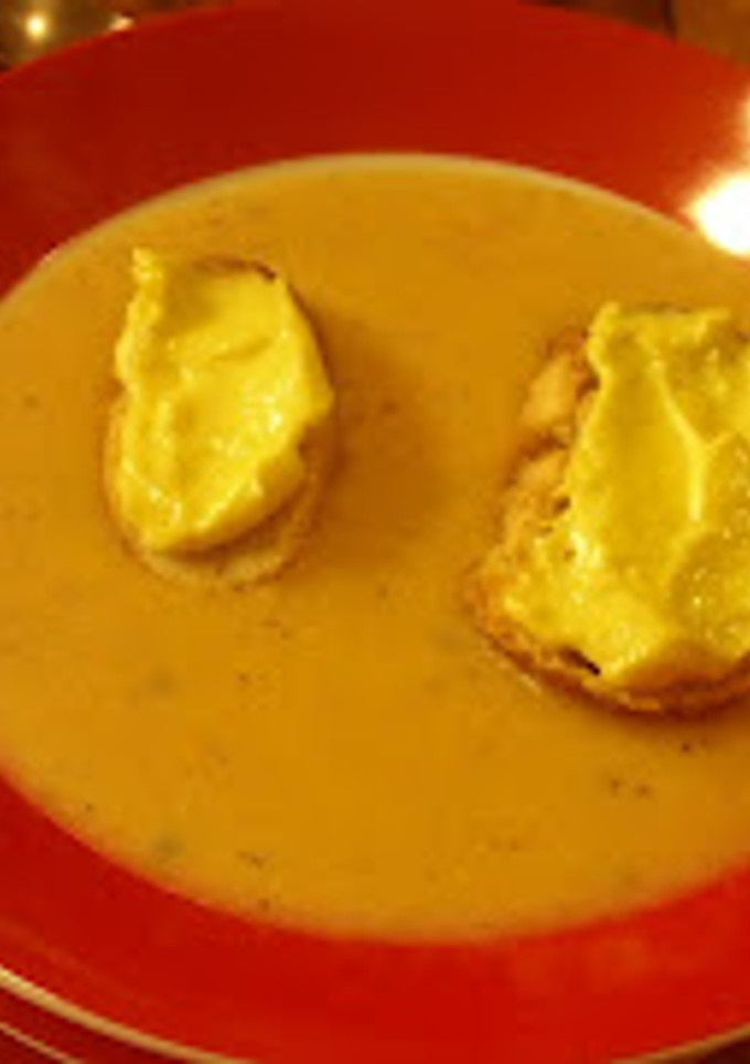 Una foto de Crema de pescado ©