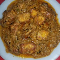 A picture of Chicken paneer.