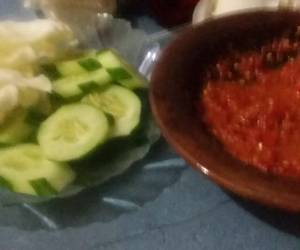 Resep mudah Sambal terasi limau, temen iga goreng penyet Praktis Enak