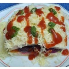 A picture of Veg cheese sandwich (Bombay sandwich).