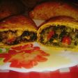 Empanadas de verduras, con masa de harina integral y semillas 😉