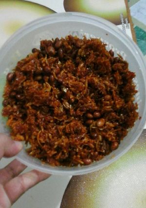 Foto resep Kering Kentang Kacang Teri Pedas