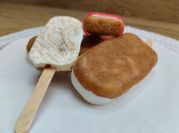 Una foto de helado de higo
