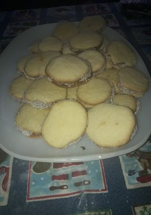Una foto de Alfajores de maizena