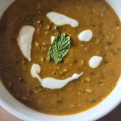 Restaurant style dal makhani A picture of Restaurant style dal makhani.