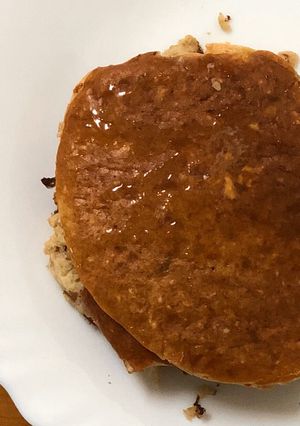 Foto resep Banana Oatmeal Pancake (Rendah Kalori & Tanpa Tepung)
