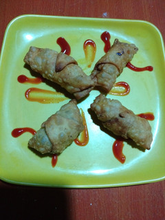 স্প্রিং চিকেন রোল (Spring chicken roll recepi in Bengali) রেসিপির প্রধান ছবি