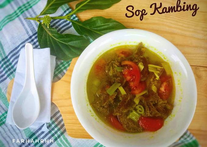 Anti Ribet, Buat Sop Kambing Menu Enak