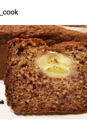 Une photo de Banana bread 🍌🍌🍌 moelleux sans sucre et sans beurre