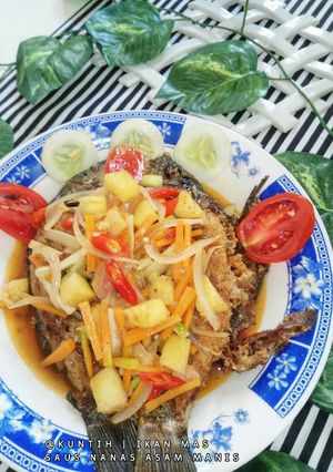 Foto resep Ikan Mas Saus Nanas Asam Manis