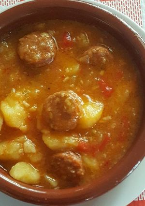 Foto principal de Cazuela patatas con chorizo