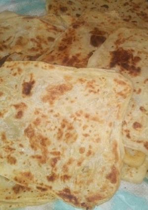 صورة لوصفة مسمن او المدلوك الجزائري الاصيل 🥰