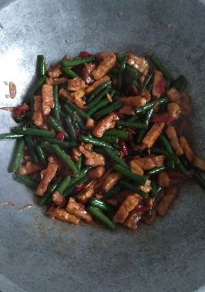 Foto resep Oseng tempe kacang