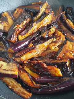 Una foto de Berenjenas caramelizadas
