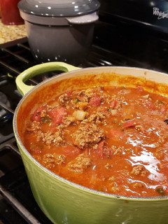 A picture of Beefy Chili.