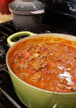 A picture of Beefy Chili.