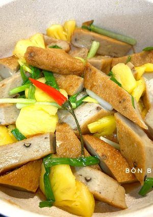 Hình của món Chả Cá Kho Thơm.