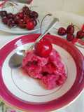Gelato super facile alle ciliegie bimby 🍒 senza gelatiera