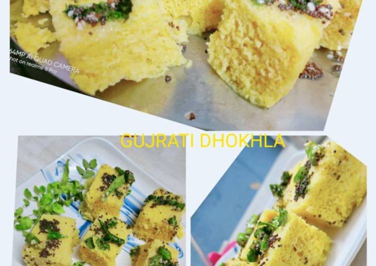 Recipe of Homemade Gujarati dhokla