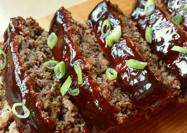Vickys Asian-BBQ Inspired Meatloaf, GF DF EF SF NF