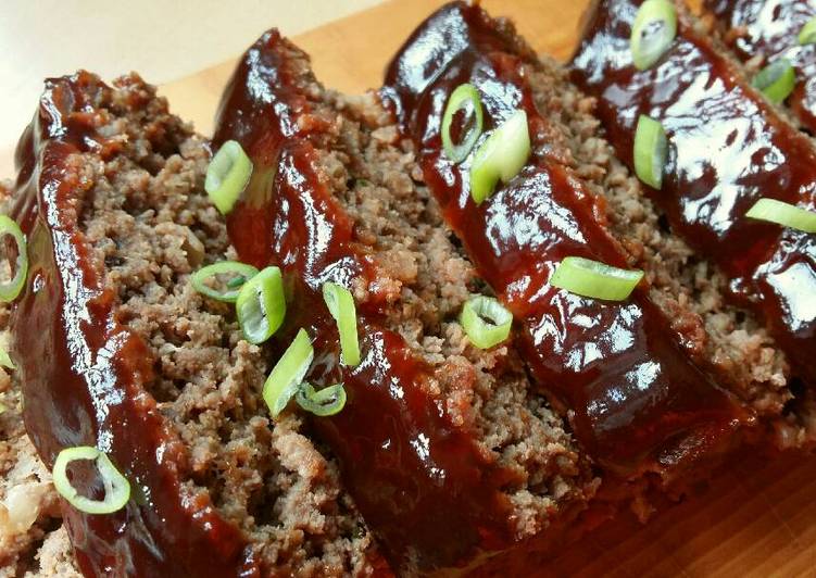 Recipe of Homemade Vickys Asian-BBQ Inspired Meatloaf, GF DF EF SF NF