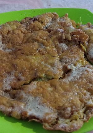 Foto resep Telur dadar tempe sederhana