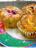 Sugar-Crusted Raspberry Muffins