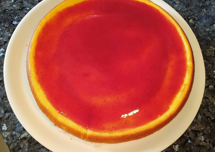 Tarta de queso al horno