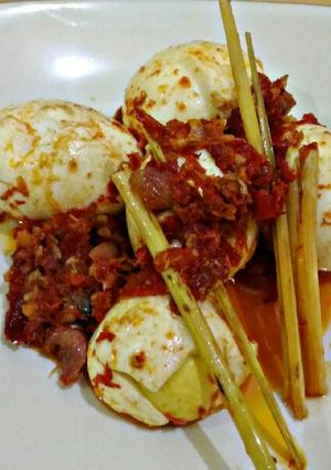 Foto resep Balado sereh telur