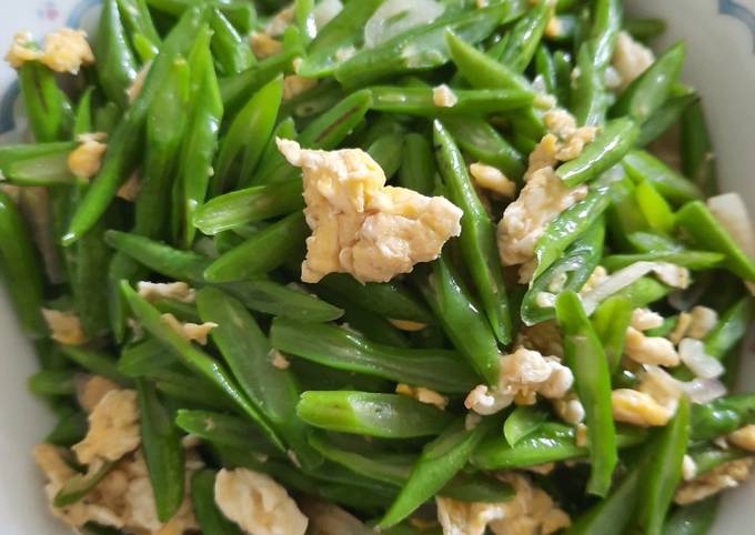 Cara Buat Tumis Buncis Telur Gampang