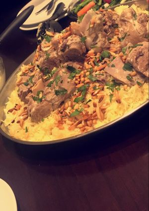 صورة لوصفة منسف بلدي اردني