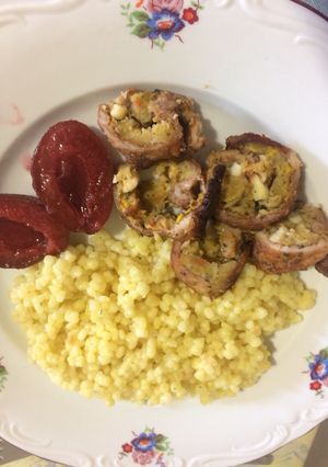 Tojásos, mini töltött hús recept fotója